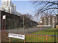 Basketball court on the New Kent Road