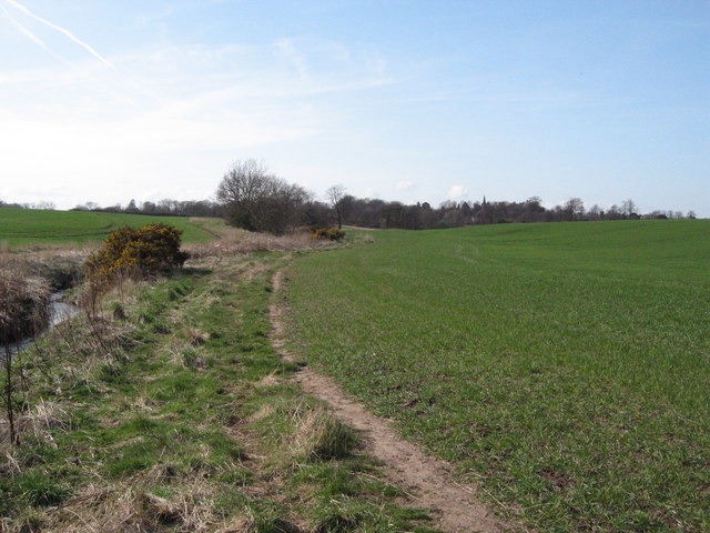 Footpath to Longhirst from Bothal park