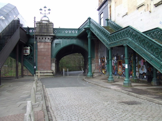 Kelvinbridge footbridges