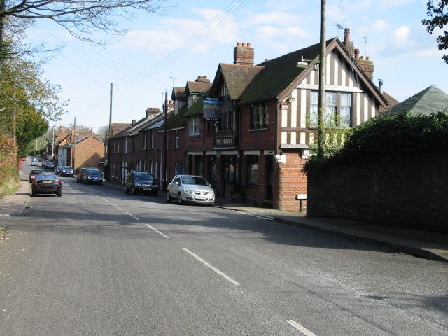 View along London Road, Upper Harbledown © Nick Smith :: Geograph ...