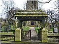 St John the Evangelist Church, Worsthorne, Lych gate