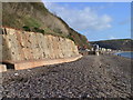 Sea wall, West of Seaton