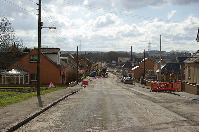 Morningside Road, Morningside - South West View - Construction Work
