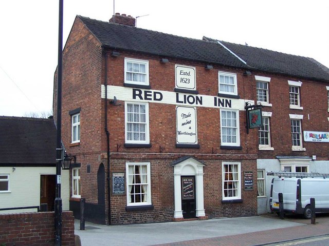 Red Lion Inn Great Hales Street Market C Geoff Pick Cc By Sa