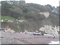 Cliffs above Beer Beach