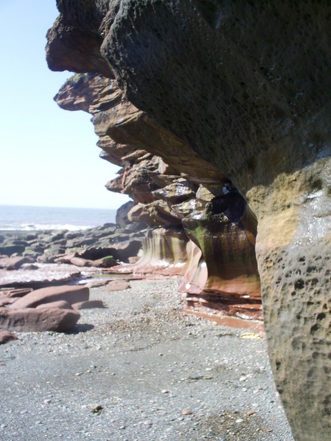 Fleswick Bay Cliffs