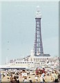 Blackpool Tower from the beach