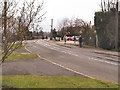 Looking past The Angel Inn on Coleorton Moor