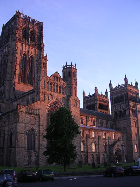 Durham Cathedral south front in evening... © Rod Allday :: Geograph ...