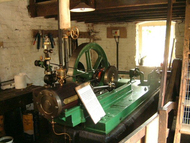 Steam Engine at Wetheriggs Pottery