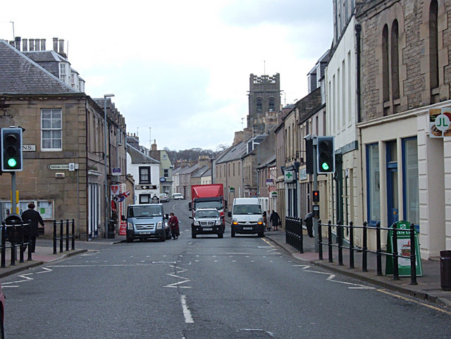 High Street, Coldstream © michael ely cc-by-sa/2.0 :: Geograph Britain ...