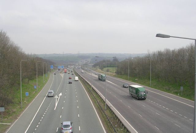 M62 - Whitechapel Road © Betty Longbottom :: Geograph Britain And Ireland