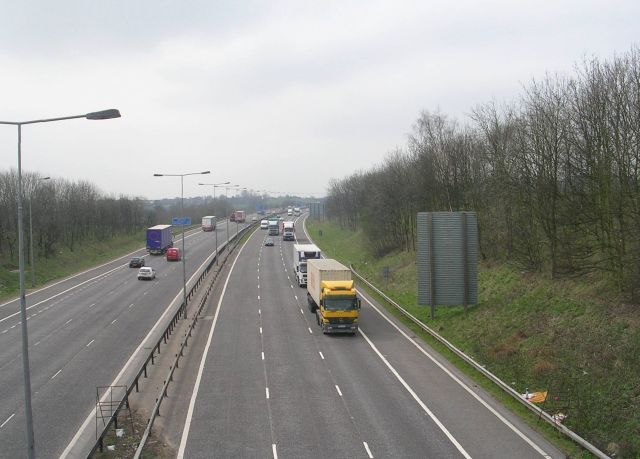 M62 - Whitechapel Road © Betty Longbottom :: Geograph Britain and Ireland