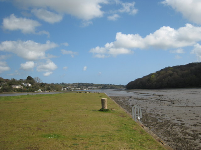 View down the creek from Devoran Quay © Rod Allday :: Geograph Britain ...