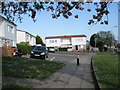 Looking from Allaway Avenue into King Richard Close