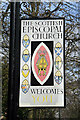 Episcopal Church sign