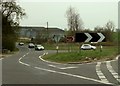 TL4403 : Road junction by Bury Farm by Robert Edwards