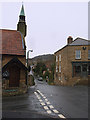 Road junction in Fylingthorpe village