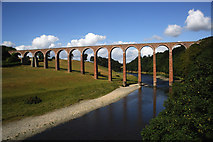 NT5734 : Leaderfoot viaduct by John Haddington