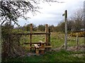 Public footpath, Hewer Hill to Kellsprings