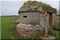 SP1703 : Pillbox at the former RAF Southrop by Roger Davies