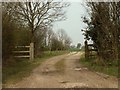 The road to Weirstock Farm