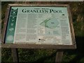 Granllyn Pool information board