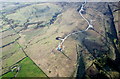SD8416 : Aerial View of Scout Moor Wind Farm Turbine No 2 by Paul Anderson