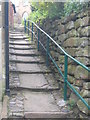 Steps at Robin Hoods Bay