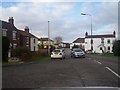 Town street looking from the A160