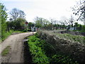 Level crossing on small lane from Whitehall Farm