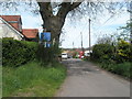 Phone box in Mill Lane, Dumpford