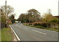 The A1124 Halstead Road heading towards Fordstreet