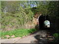 Railway bridge over small lane to Harbledown