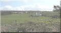 View east past Tyddyn-teilwriaid towards Penrhynhalen Farm