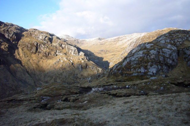 The Allt a' Choire gorge, South Morar
