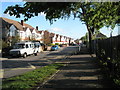 Looking southwards downn Court Lane