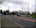 Mini roundabout, Broomside Lane