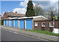 SU6451 : Blue garage doors by ad acta