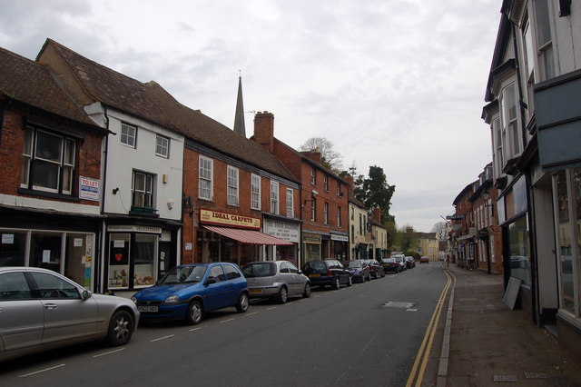 Church Street, Newent on a cold April... © Roger Davies cc-by-sa/2.0 ...