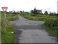 H6041 : Crossroads at Knockballyroney by Kenneth  Allen