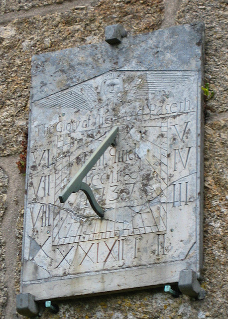 Sundial, St Senara's Church, Zennor