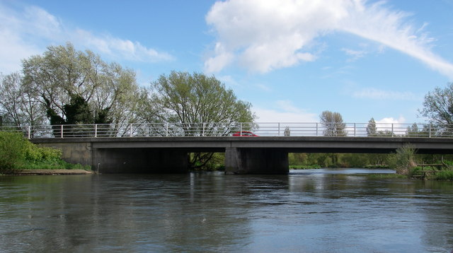 A35 bridge over the river Avon