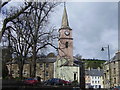 The steeple of the tollbooth