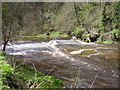 The Jed Water at Jedburgh.