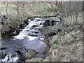 NN9154 : Waterfall on Tullypowie Burn by Russel Wills