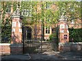 Gate entrance to Ridley Hall