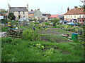 Allotments seen from Church Street