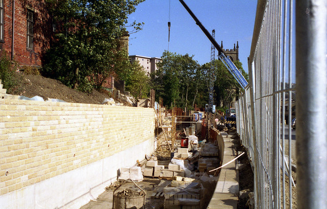 Tuel Lane Deep Lock under construction
