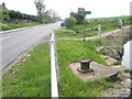 Junction of the Chichester Canal with the B2201 at Crosbie Bridge